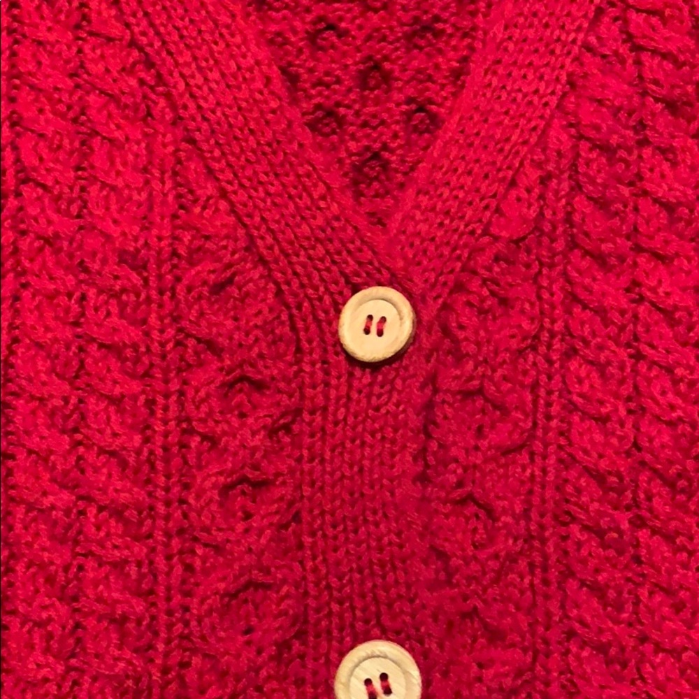 Maine Bay Traditionals Wool button up sweater - Picture 4 of 5